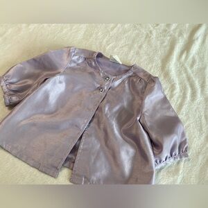 Crazy 8 Elegant Lavender Satin Cape